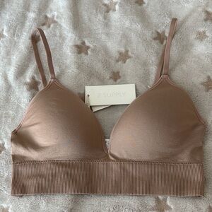 Z Supply Women's Tan Bralette